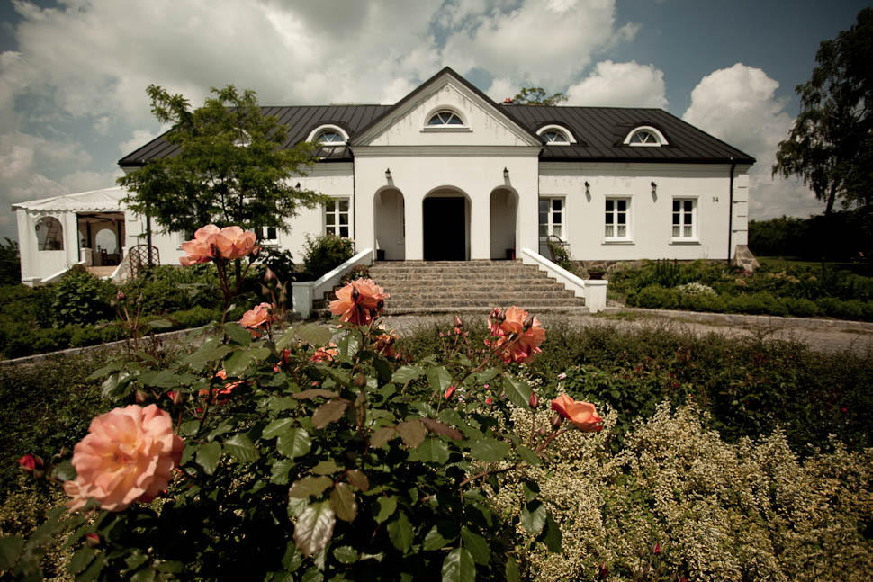 Bed and Breakfast Dwór na Wichrowym Wzgórzu Przybysławice Exterior foto